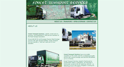 Desktop Screenshot of foresttransport.co.uk